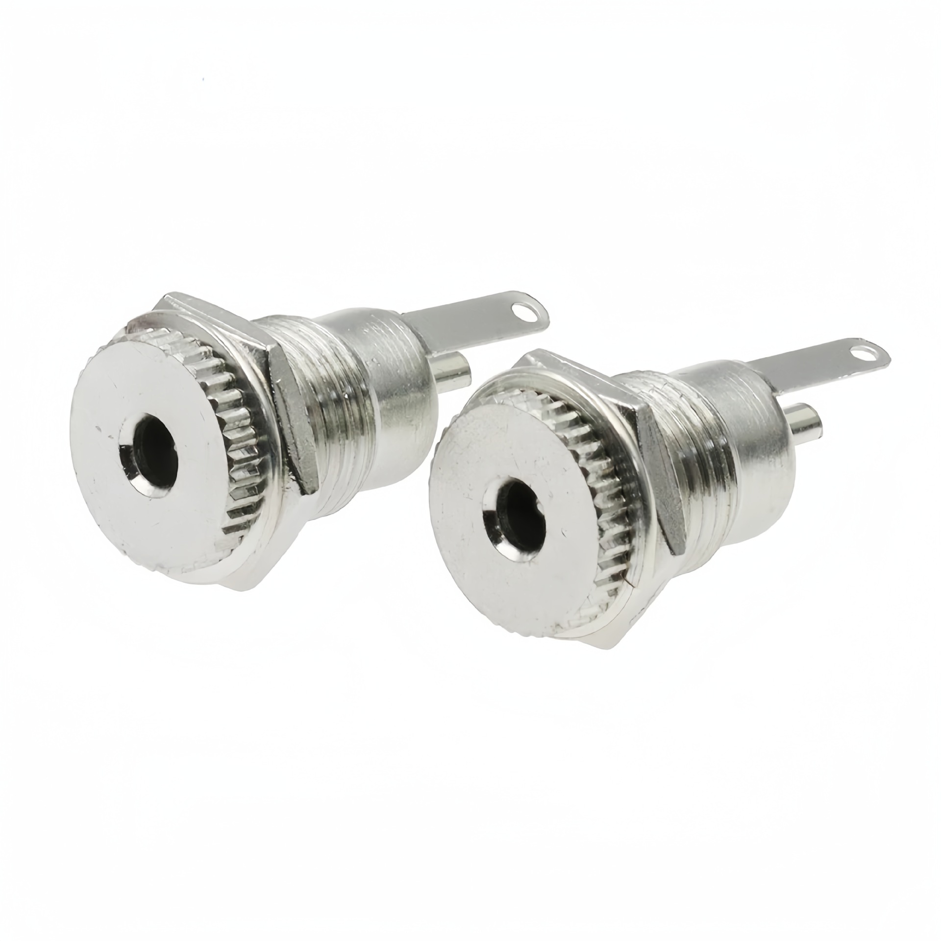 供应DC-099DC电源插座 3.5X1.35针金属高电流充电母座 DC头带螺纹