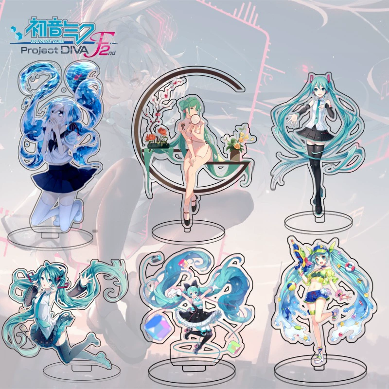 Заводское оптовое предложение Dali Hatsune Miku Dali Drama Acrylic Animation Peripheral Desktop Ornaments Cartoon
