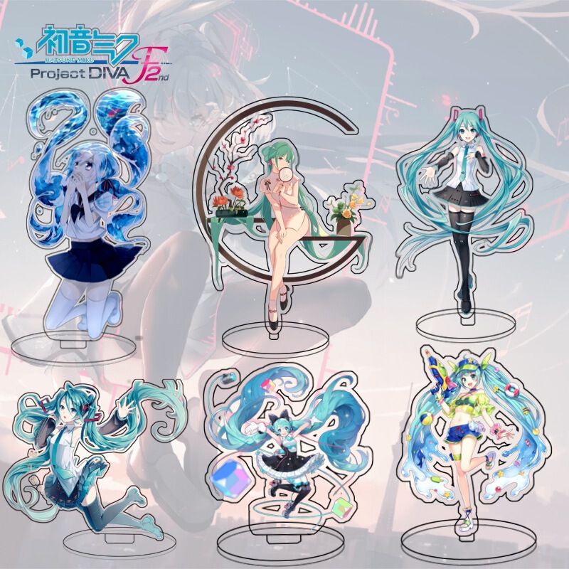 Dali Brand Hatsune Miku Dali Brand Acrylic Anime Peripheral Desktop Ornament Cartoon 3D Model