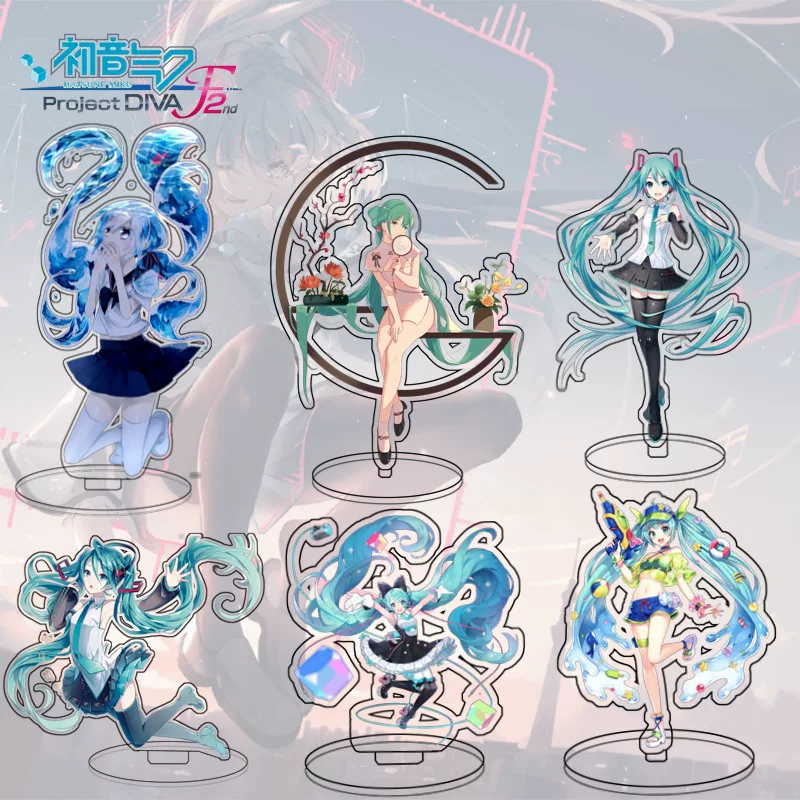 Заводское оптовое предложение Dali Hatsune Miku Dali Drama Acrylic Animation Peripheral Desktop Ornaments Cartoon