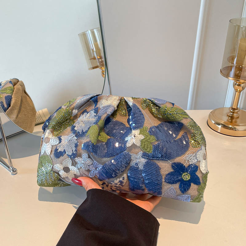 Bolsas de mano de moda bordadas de alto valor 2026 verano nuevas bolsas de moda bolsas de nicho bolsas de diseño bolsas de mujer