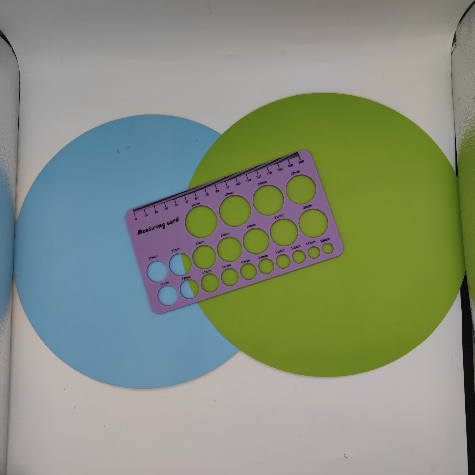 보라색 단면 인쇄(천 자 없이 알몸)