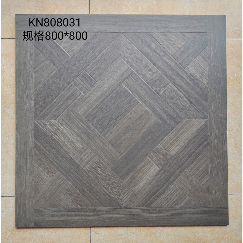 808031 나무 곡물 벽돌 800x800 등급 I