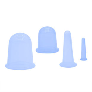 Silicone cosmetic medical set for face, massager