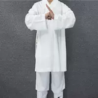 Халат Hanfu Ming с круглым вырезом и прямым внутренним халатом, халат с подкладкой Тай-Чи, базовый слой с перекрестным воротником, древнее мужское нижнее белье Hanfu.