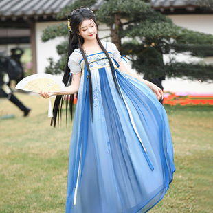 Ханьфу, классическое свадебное платье, китайский стиль, с вышивкой