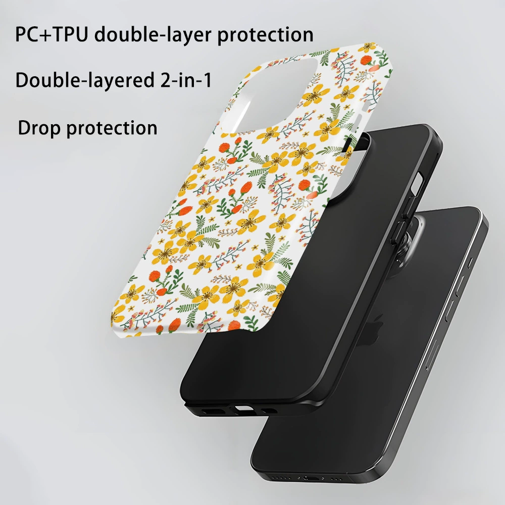 Apple, iPhone 17, чехол для телефона, цветочный, iphone, 15promax, падение защита