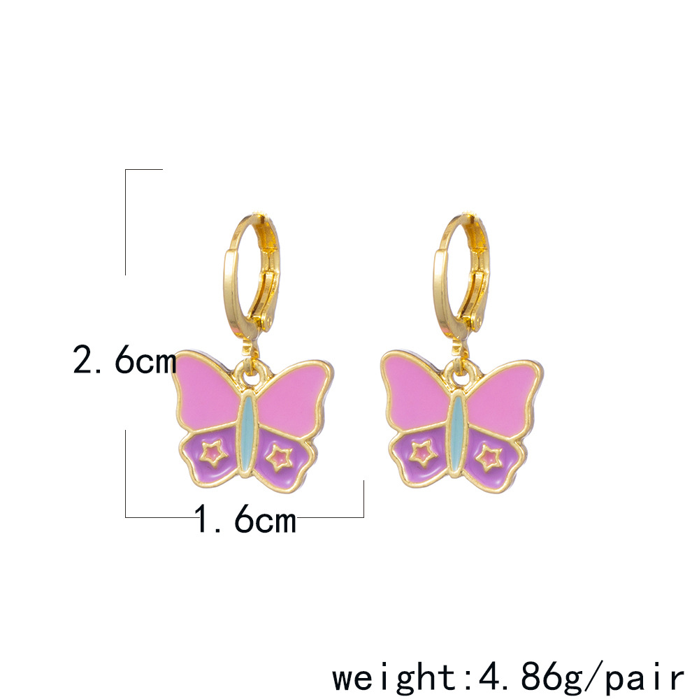 nouveaux bijoux cratifs de clip doreille de fleur de petit papillonpicture25