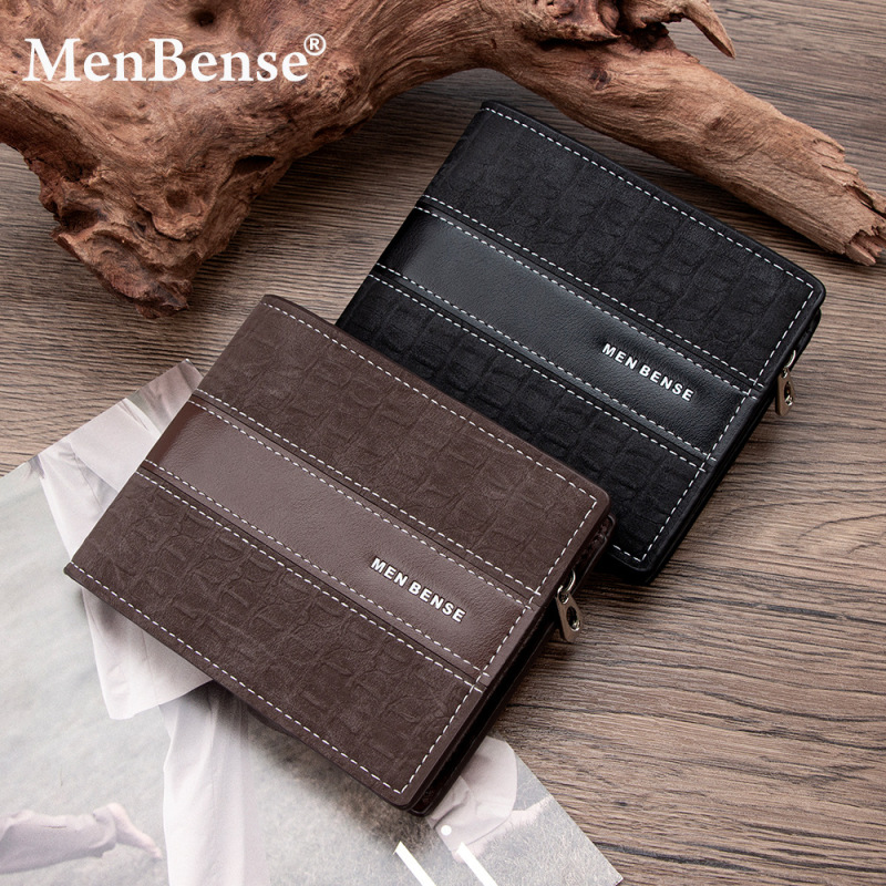 Cross-Border Trendy Crocodile Pattern Men's Wallet Short Wallet with Multiple Card Slots Side Zipper Coin Pocket Men's Hinge Wallet Cross-Border Trendy Crocodile Pattern Men's Wallet Short Wallet with Multiple Card Slots Side Zipper Coin Pocket Men's Hinge Wallet
