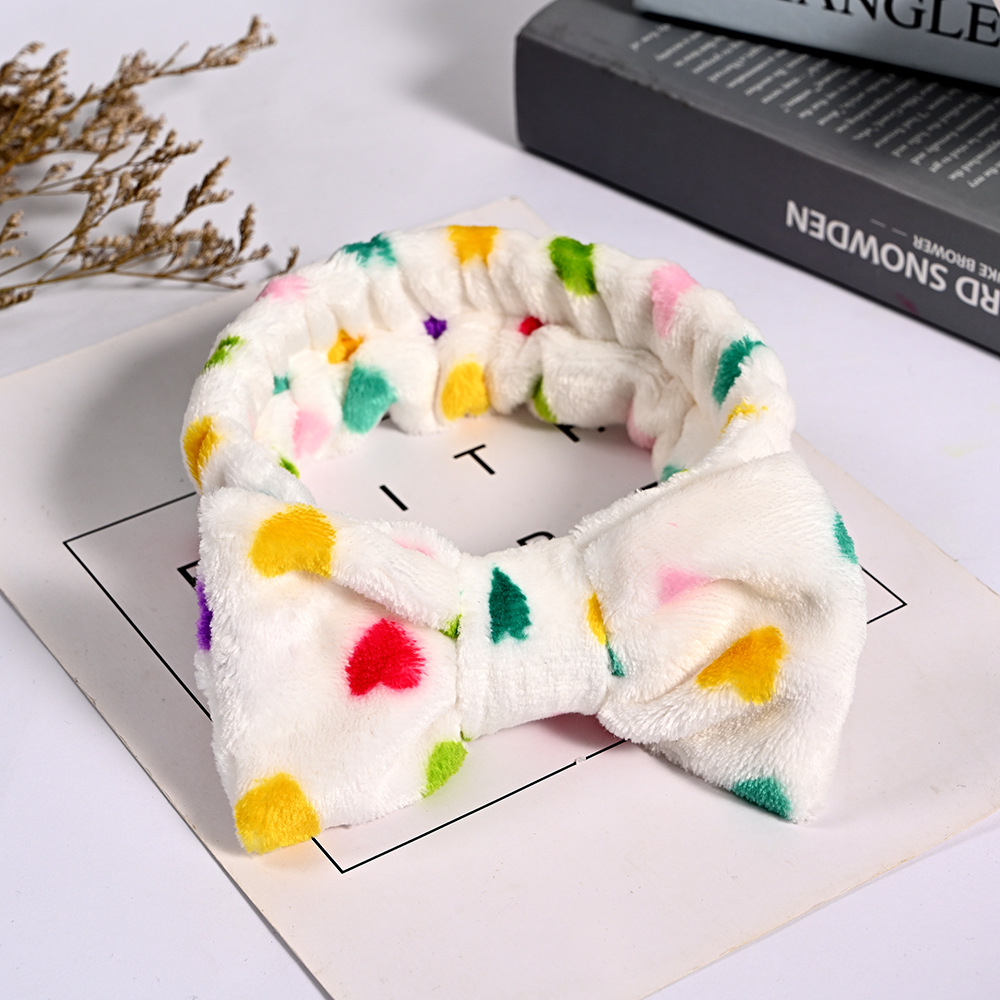 Transfronterizo lindo arco grande cinturón de pelo femenino versión coreana de lavado banda de pelo toallitas con diadema de Corea del Sur