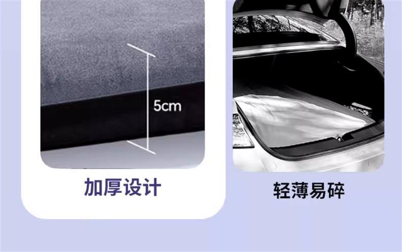26 Models of Honda Vezel Car Mattress Inflatable Trunk Rear Seat Sleeping Pad Sleeping Gadget Air Mattress Gac Exclusive Accessory