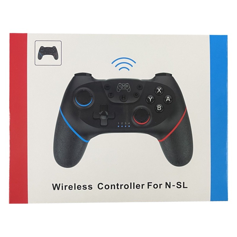 Interruptor inalámbrico GamePad con captura de pantalla de vibración de seis ejes con giroscopio Acelerador PC Bluetooth soporte de despertador