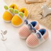 baby Cotton-padded shoes Autumn and winter children Cotton slippers girl Home indoor Children Cartoon lovely Child With the bag