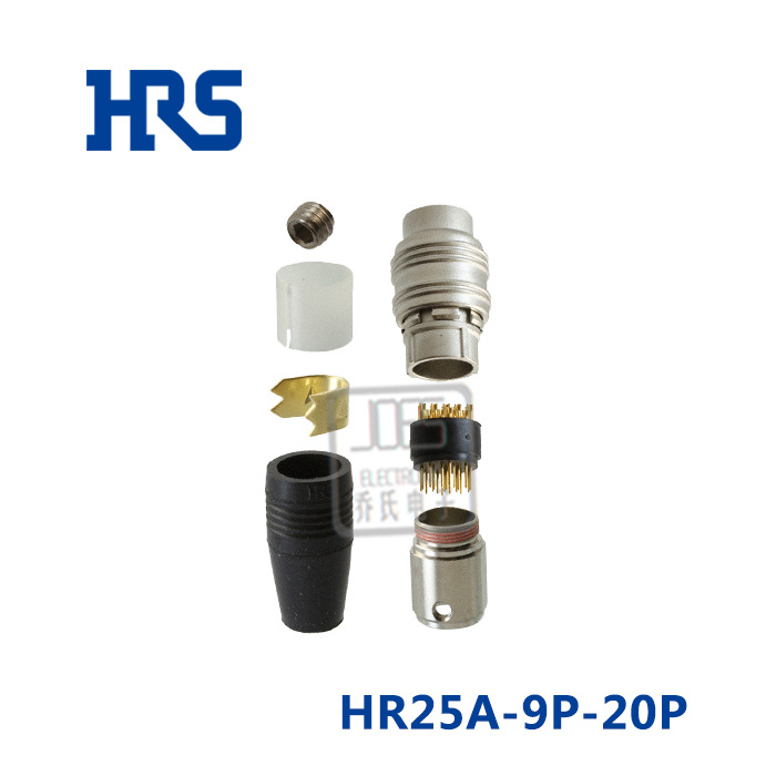 HR25A-9P-20P ���� hirsoe HRS Բ�������� ���ղ�ͷ ������ 20о
