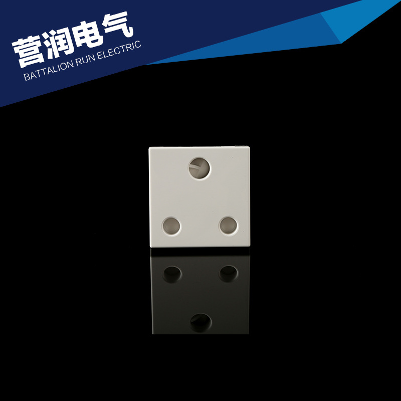 厂家直供 卡入式南非插座 47型南非插座 功能件南非插座