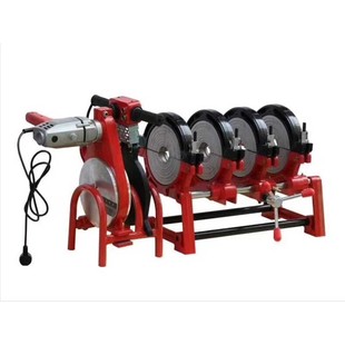 Pe Pipe Hot Melt Machine, Hot Melt Butt Welding Machine, 63-160mm, 4-Ring Large Diameter Ring Seam Plastic Welding Copper Pipe