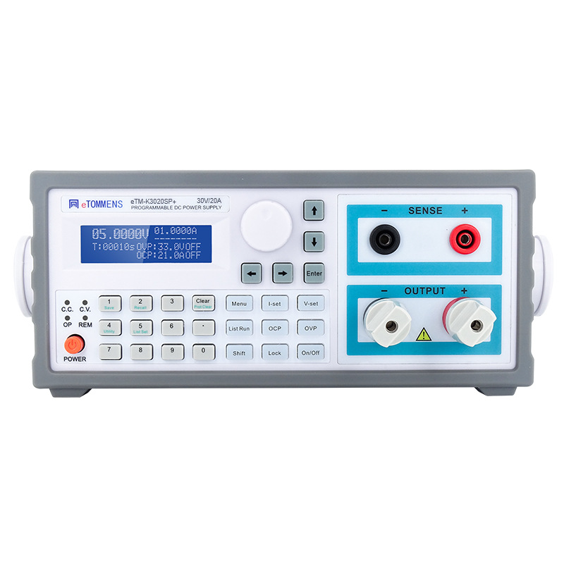同门高精度程控可编程机柜蓝屏eTM-L3020SP开关可调直流稳压电源