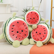 抖音同款夏季跑跑西瓜公仔毛绒玩具女生宿舍水果抱枕玩偶生日礼物