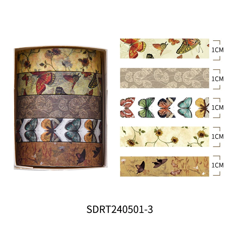 Forest quotation series and paper tape basic diary tape material diy decorative sticker tape