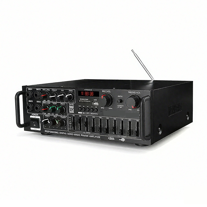 High-Power Household Power Amplifier Hot-Selling 12V220V Bluetooth Eq Equalizer Car Outdoor Karaoke Dual-Use Power Amplifier High-Power Household Power Amplifier Hot-Selling 12V220V Bluetooth Eq Equalizer Car Outdoor Karaoke Dual-Use Power Amplifier