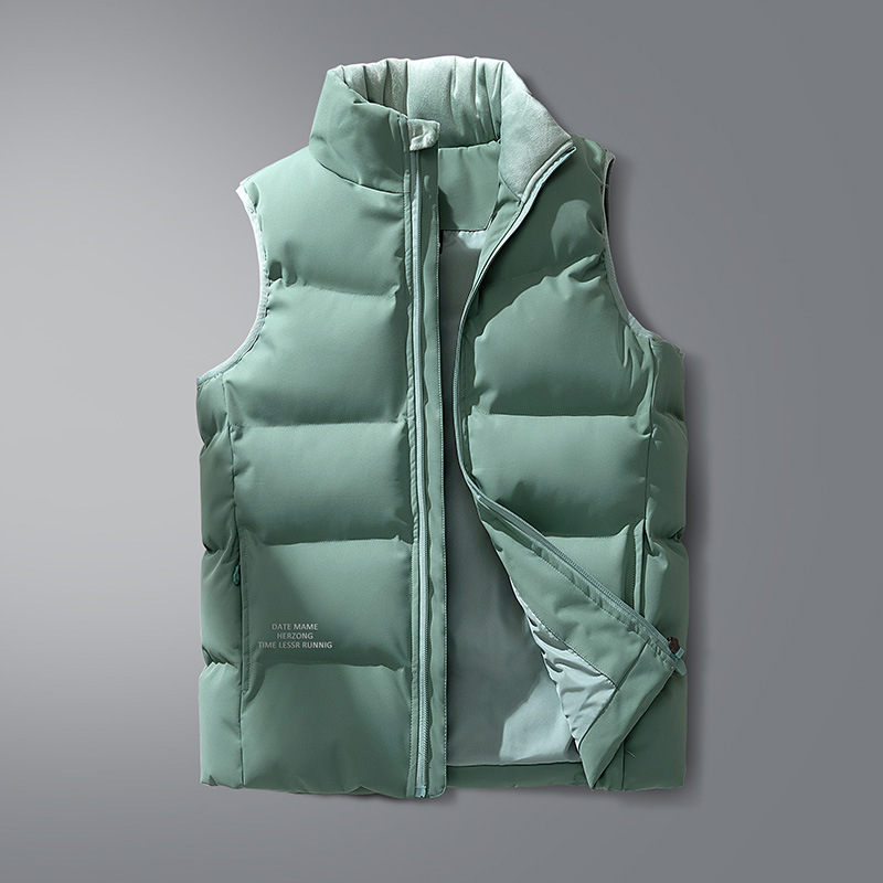 Otoño e Invierno nuevo ligero abajo chaleco joven pareja Corea moda guapo chaleco fábrica al por mayor