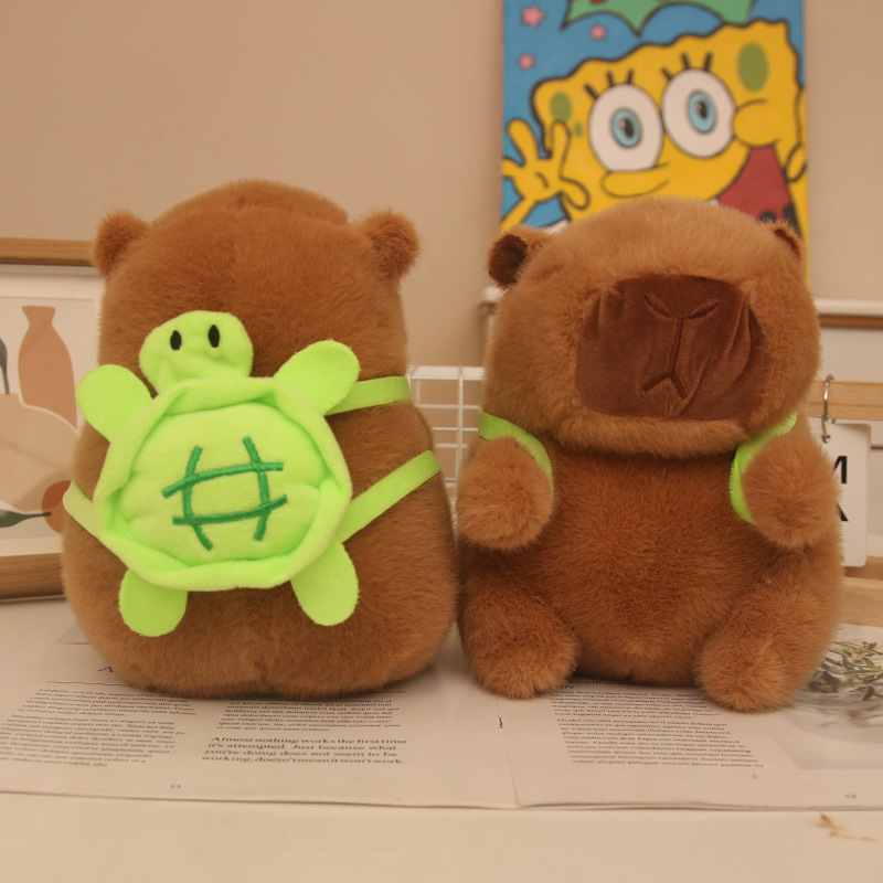 Máquina de muñecas de 8 pulgadas al por mayor, juguetes de peluche, máquina de agarre boutique, muñeca Kapibala, regalo de lanzamiento de boda