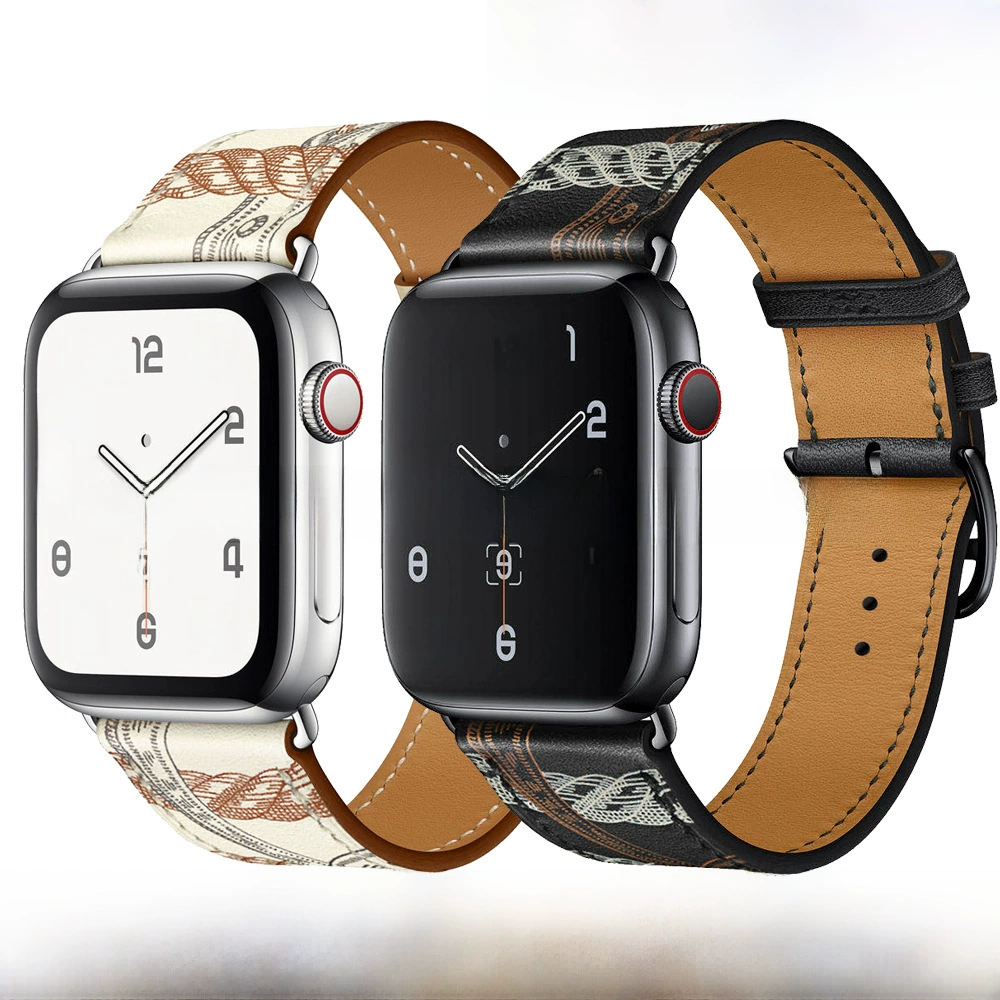 Apple, ремешок для часов, натуральная кожа