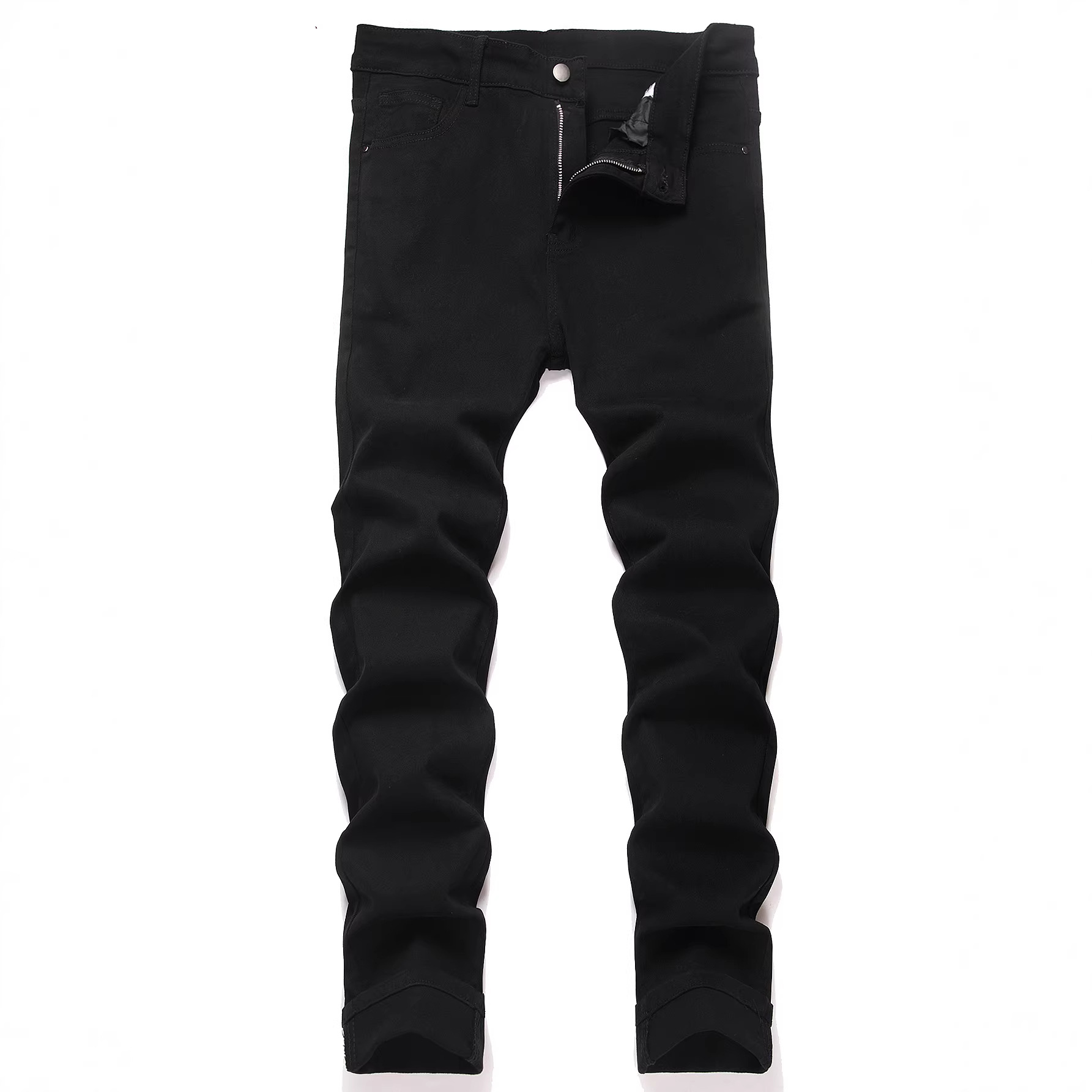 Herrenbekleidung: Modische und bequeme Jeans mit Rissen, trendigem Stretch und Strasssteinen für formelle und legere Anlässe._voghion.com