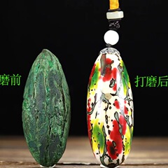 メーカー直供千眼菩提彩果卸売り原果半製品ハンドル部品完成毛衣チェーン菩提果