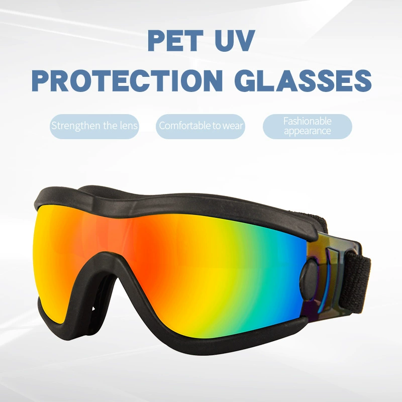 Очки для домашних животных через границу HD очки для домашних животных анти-УФ солнцезащитные очки для домашних животных очки для собак аксессуары для домашних животных