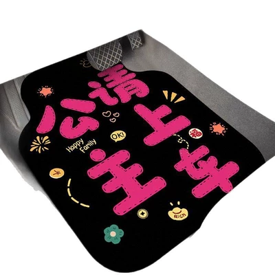 Avtomobil döşəmə paspasları Floor Mats, Single Piece Removable Car Mats