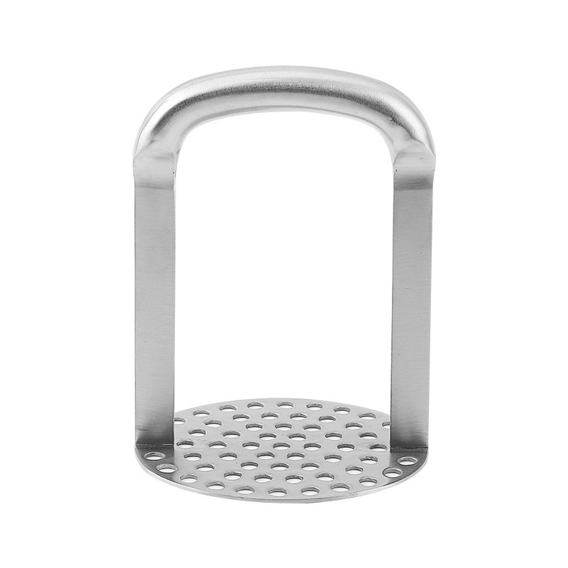 Prensa manual de acero inoxidable para puré de papas, herramienta doméstica resistente, venta al por mayor