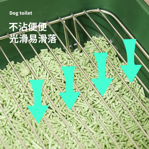 Large Dog Toilet for Teddy Pet Dogs, Non-Slip Steel Urinal for Small Breeds, Tailor-Made Toilet for Pomeranians