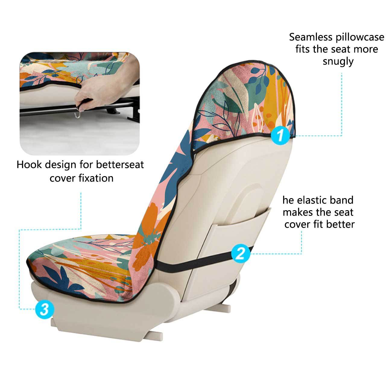 Car seat towel cover, front seat protector, suitable for gym and exercise, universal for all seasons, car use 123