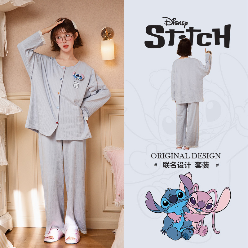 [Beneficios de liquidación] Runma Pijamas Primavera y otoño Mujeres de manga corta Verano Algodón Coral Velvet Hombres Manga larga Seda Pareja Invierno