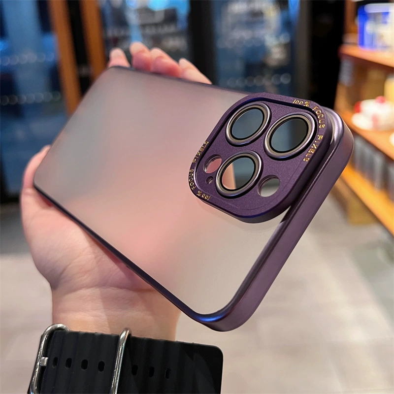 Apple, совместимая матовая защитная крышка для телефона, металлик iPhone 13, защитный чехол, iphone, 14promax