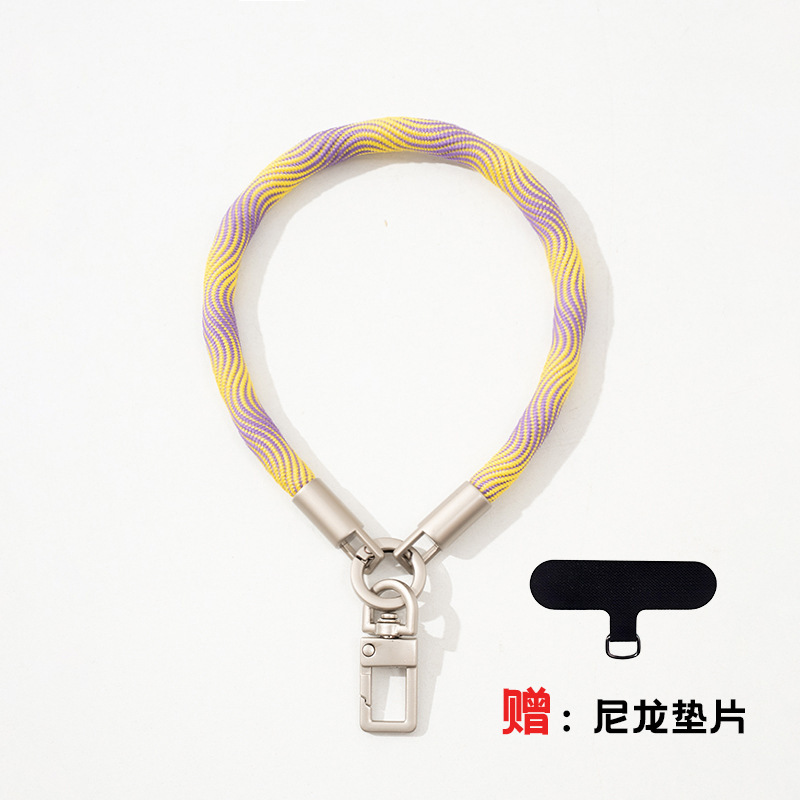 高端短手腕手机挂绳可拆户外防摔防丢垫片挂件手机壳相机挂绳|undefined