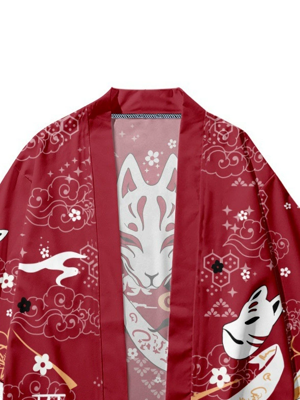 Japanese spring sun‑protection cardigan, lightweight kimono‑style loose jacket, M–XL