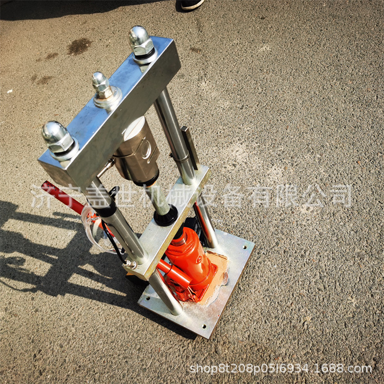 盖世10T数显点荷压力测定仪  岩石压力试验机 数显点荷载试验仪