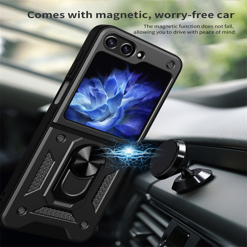 Schutzhülle Für Samsung Z Flip Schiebe-fenster Design Klappbar_voghion.com