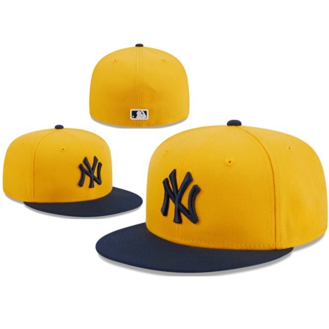 ドジャースLA野球帽男女トレンドNYヤンキー帽子刺繍日よけ帽美プロ野球チーム平縁サイズキャップ