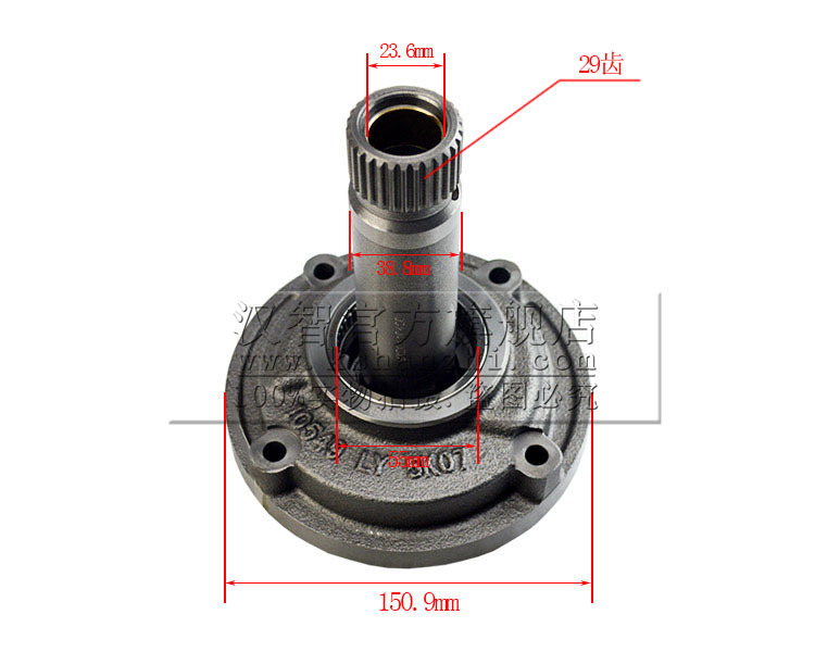 Bomba de caminata de carretilla elevadora adaptada a Linde1283 accesorios de carretilla elevadora caja de cambios bomba de aceite de engranaje bomba de suministro de aceite conjunto de bomba