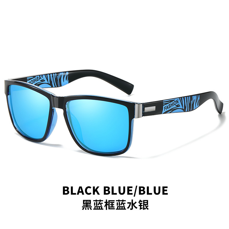 Black Blue Frame Blue Silver