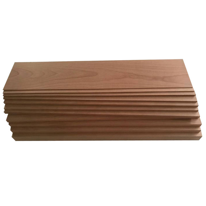 Madera de cereza Roja de América del Norte madera de cereza hoja de madera de madera maciza fina hoja de madera de madera fina registro de madera DIY soporte de productos grandes