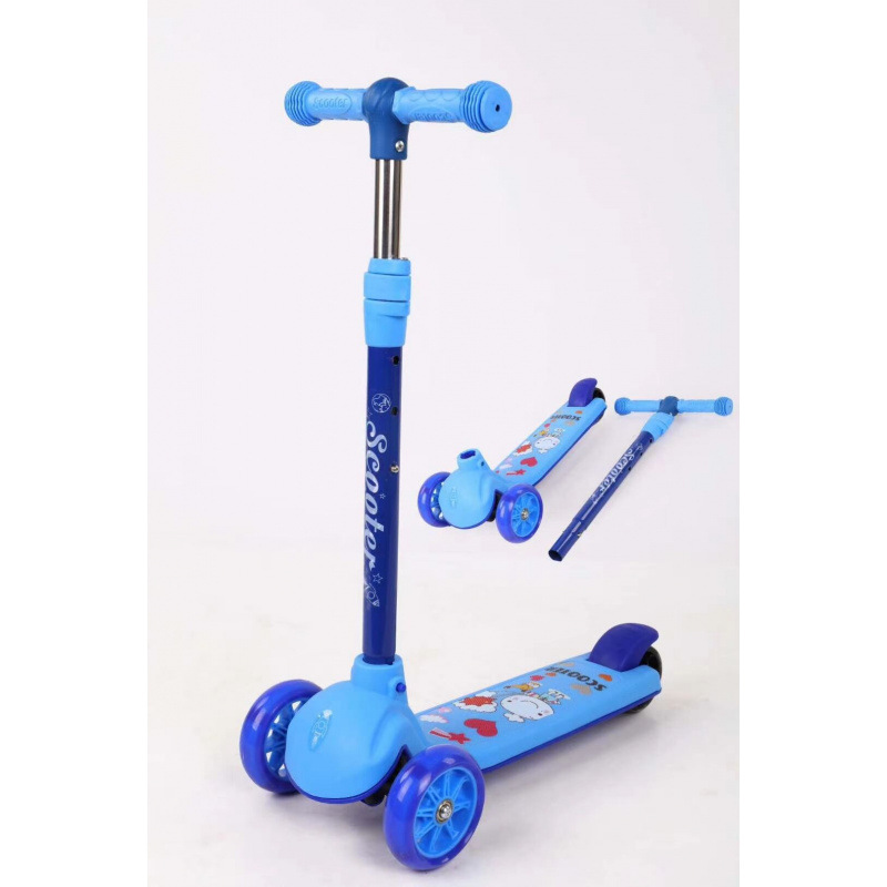 Fabricante de regalos para niños patinetes Miko plegables patinetes de pedal de rueda de flash patinetes de 1 - 6 años