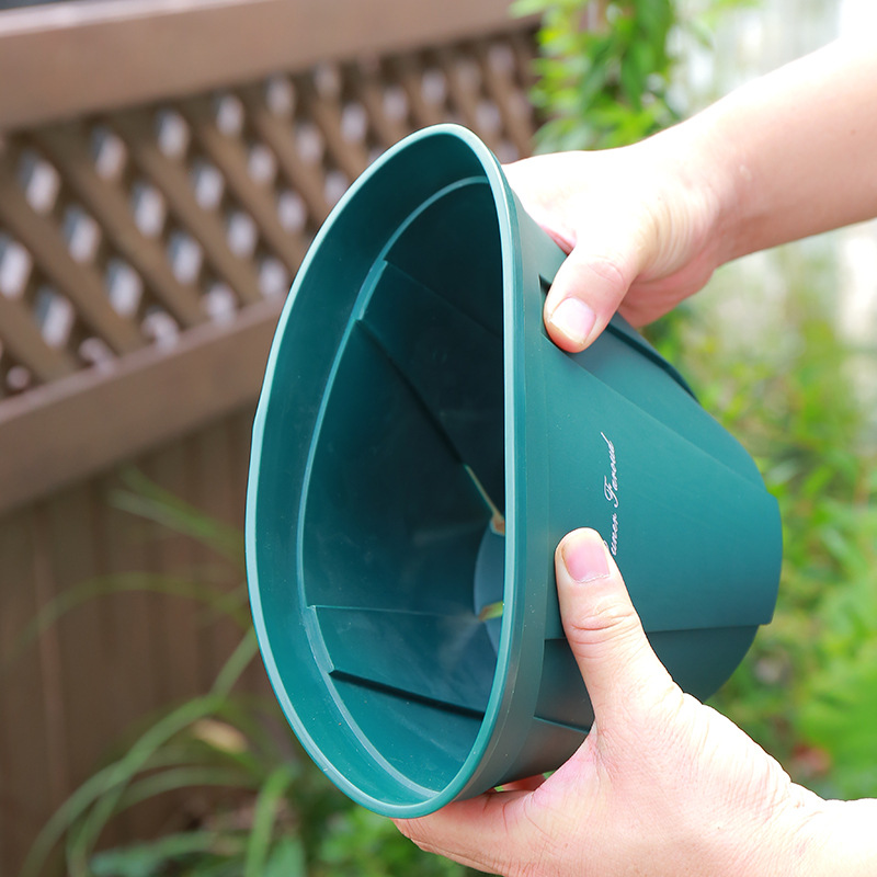 Fabricantes para engrosar las montañas verdes macetas de control de raíces macetas de loto rosa plantando plántulas transpirables galones verdes macetas