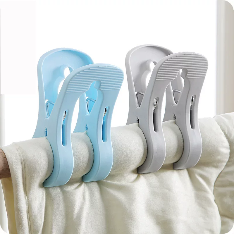 Big windproof duvet, powerful kitchen tongs, drying rack, clips included