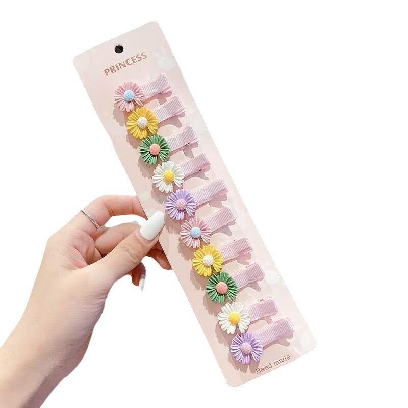 Nuevo clip de cabello para niños, clip de cabello para chicas rojas en línea, lindos clipes de boca de pato para bebés, pequeños clipes para el cabello no lastiman