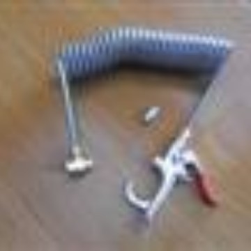 新型吹尘枪套装，吹尘螺旋管管体为PA管 抗压强，爆破压力