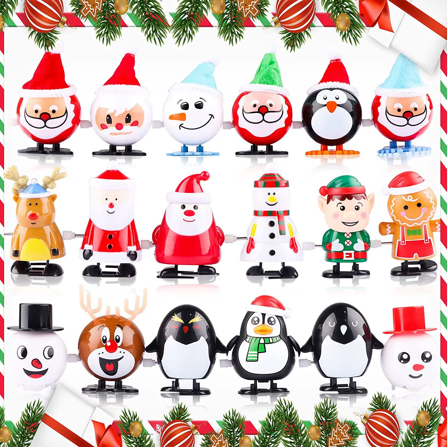 Wind-up toy for elderly, set, pinguin, for import